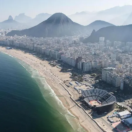 Studio Completo Na Praia De Copacabana , Claro E Silencioso, Com Ar, Wifi, Netflix, Ate 3 Pessoas, Pauloangerami Br502 Rio de Janeiro Exterior foto