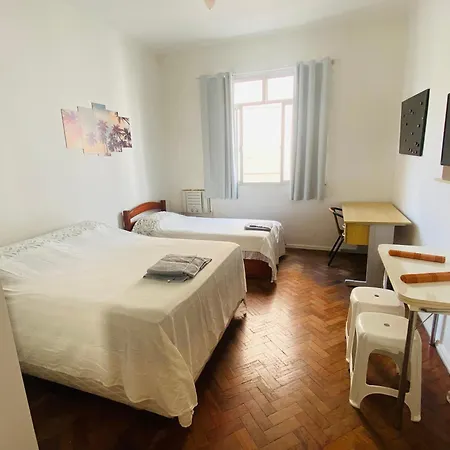 Studio Completo Na Praia De Copacabana , Claro E Silencioso, Com Ar, Wifi, Netflix, Ate 3 Pessoas, Pauloangerami Br502 Rio de Janeiro Exterior foto