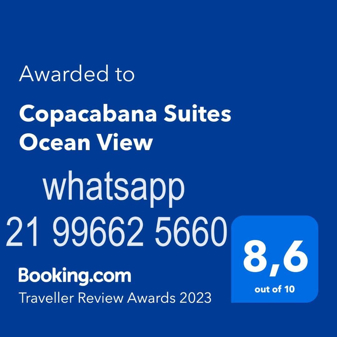 Completo Na De Copacabana , Claro E Silencioso, Com Ar, Wifi, Netflix, Ate 3 Pessoas, Pauloangerami Br502 Apartamento *